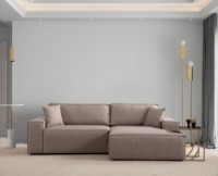 Угловой диван Atelier Del Sofa Pirlo Right Brown фото №2 — интернет-магазин Desire.md