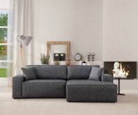 Canapea de colț Atelier Del Sofa Pirlo Right Dark Grey