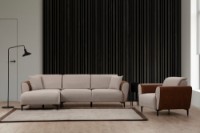 Canapea de colț Atelier Del Sofa Aren Left Beige Cinnamon imaginea #2 — magazin online Desire.md