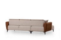Canapea de colț Atelier Del Sofa Aren Left Beige Cinnamon imaginea #9 — magazin online Desire.md