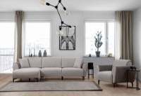 Canapea de colț Atelier Del Sofa Aren Left Grey imaginea #3 — magazin online Desire.md