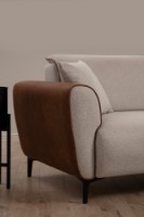 Canapea de colț Atelier Del Sofa Aren Right Beige Cinnamon imaginea #3 — magazin online Desire.md