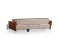 Canapea de colț Atelier Del Sofa Aren Right Beige Cinnamon imaginea #9 — magazin online Desire.md