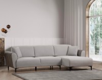 Canapea de colț Atelier Del Sofa Aren Right Grey