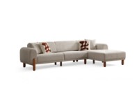 Canapea de colț Atelier Del Sofa Lyke Right Cream imaginea #10 — magazin online Desire.md
