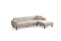 Canapea de colț Atelier Del Sofa Lyke Right Cream imaginea #11 — magazin online Desire.md