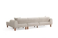 Canapea de colț Atelier Del Sofa Lyke Right Cream imaginea #12 — magazin online Desire.md