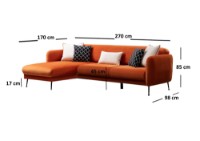 Canapea de colț Atelier Del Sofa Sevilla Left imaginea #7 — magazin online Desire.md