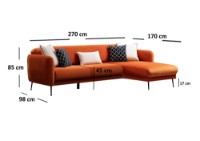 Canapea de colț Atelier Del Sofa Sevilla Right imaginea #10 — magazin online Desire.md