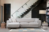 Canapea de colț Atelier Del Sofa Image Left Beige imaginea #2 — magazin online Desire.md