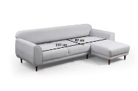 Canapea de colț Atelier Del Sofa Image Right Beige imaginea #15 — magazin online Desire.md