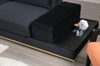 Canapea Atelier Del Sofa Line Black imaginea #4 — magazin online Desire.md