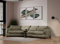 Canapea Atelier Del Sofa River Left Green