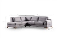 Canapea de colț Atelier Del Sofa Aqua imaginea #10 — magazin online Desire.md