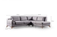 Canapea de colț Atelier Del Sofa Aqua imaginea #10 — magazin online Desire.md