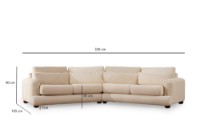 Canapea Atelier Del Sofa River Left Beige imaginea #9 — magazin online Desire.md