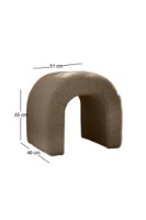 Fotoliu moale Atelier Del Sofa Nu Brown imaginea #6 — magazin online Desire.md