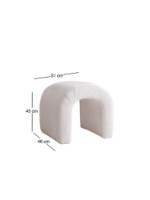 Fotoliu moale Atelier Del Sofa Nu White imaginea #6 — magazin online Desire.md