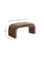 Bancheta Atelier Del Sofa Nu Brown imaginea #8 — magazin online Desire.md