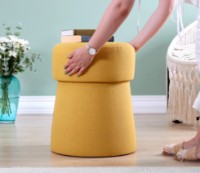 Fotoliu moale Atelier Del Sofa Beans Mustard imaginea #3 — magazin online Desire.md