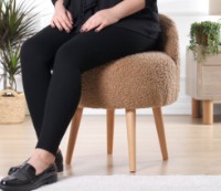 Fotoliu moale Atelier Del Sofa Rufmee Coffee imaginea #3 — magazin online Desire.md