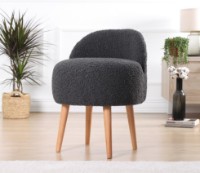 Fotoliu moale Atelier Del Sofa Rufmee Dark Grey imaginea #2 — magazin online Desire.md