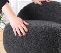 Fotoliu moale Atelier Del Sofa Rufmee Dark Grey imaginea #5 — magazin online Desire.md