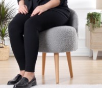 Fotoliu moale Atelier Del Sofa Rufmee Grey imaginea #3 — magazin online Desire.md