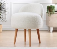 Fotoliu moale Atelier Del Sofa Rufmee White imaginea #2 — magazin online Desire.md
