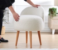 Fotoliu moale Atelier Del Sofa Rufmee White imaginea #3 — magazin online Desire.md