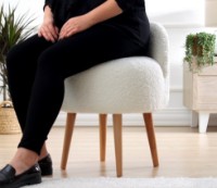 Fotoliu moale Atelier Del Sofa Rufmee White imaginea #4 — magazin online Desire.md