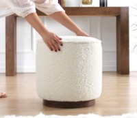 Пуф Atelier Del Sofa Hellin White фото №3 — интернет-магазин Desire.md