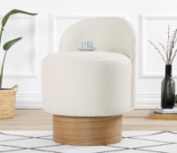 Fotoliu moale Atelier Del Sofa Barren Cream imaginea #1 — magazin online Desire.md