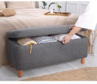 Bancheta Atelier Del Sofa Rocio Dark Grey imaginea #2 — magazin online Desire.md