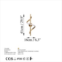 Candelabru de perete Opviq Likma 13511 imaginea #6 — magazin online Desire.md