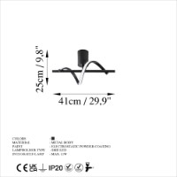 Lustră Opviq Likma 13514 imaginea #6 — magazin online Desire.md