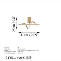 Lustră Opviq Likma 13515 imaginea #6 — magazin online Desire.md
