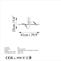 Lustră Opviq Likma 13517 imaginea #6 — magazin online Desire.md