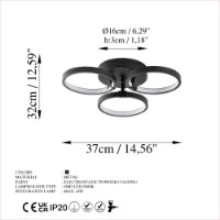 Lustră Opviq Halka 13310 imaginea #8 — magazin online Desire.md