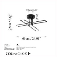 Lustră Opviq Exhaust 13661 imaginea #8 — magazin online Desire.md