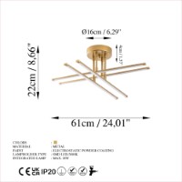 Lustră Opviq Exhaust 13664 imaginea #8 — magazin online Desire.md