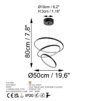 Lustră Opviq Simit 13697 imaginea #9 — magazin online Desire.md