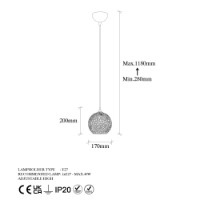 Lustră Opviq Hay 11875 imaginea #6 — magazin online Desire.md