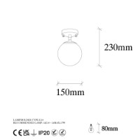 Lustră Opviq Atmaca 10205 imaginea #7 — magazin online Desire.md