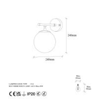 Candelabru de perete Opviq Roe 10715 imaginea #6 — magazin online Desire.md