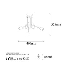 Lustră Opviq Viraj 10875 imaginea #7 — magazin online Desire.md