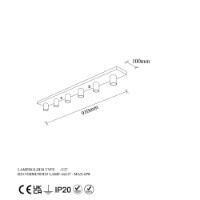 Lustră Opviq Mirro 12227 imaginea #7 — magazin online Desire.md