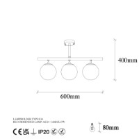 Lustră Opviq Atmaca 10270 imaginea #9 — magazin online Desire.md