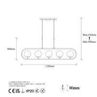 Lustră Opviq Jewel 10625 imaginea #7 — magazin online Desire.md