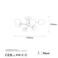 Lustră Opviq Camflo 10390 imaginea #7 — magazin online Desire.md